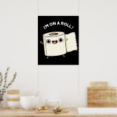 トイレの転が紙プリンBG ポスター (キッチン)