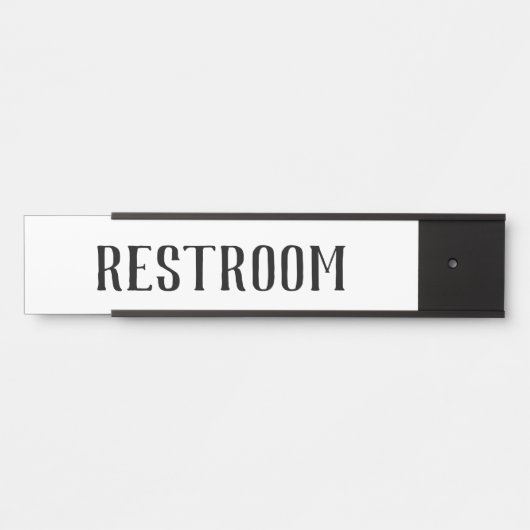 トイレぶら下がったのドアシンボルや象徴の署名名プレート サインプレート (正面)