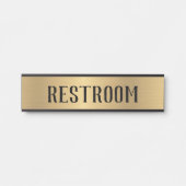 トイレぶら下がったのドアシンボルや象徴の署名名プレート サインプレート (正面)