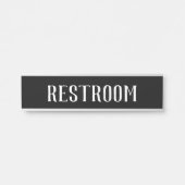 トイレぶら下がったのドアシンボルや象徴の署名名プレート サインプレート (正面)