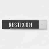 トイレぶら下がったのドアシンボルや象徴の署名名プレート サインプレート (正面)