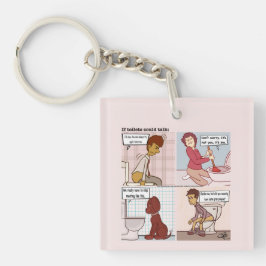 トイレもしが話せる キーホルダー