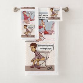 トイレもしが話せる バスタオルセット