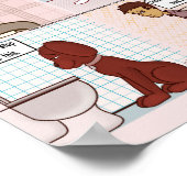 トイレもしが話せる ポスター (角)