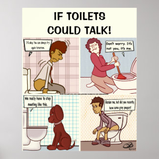 トイレもしが話せる ポスター