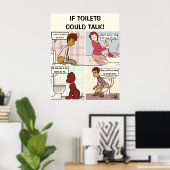 トイレもしが話せる ポスター (ホームオフィス)