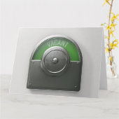 トイレインジケータ空きカード カード (黄色い花)