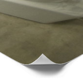 トイレインテリア(小便器の列) ポスター (角)