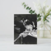 トイレキスをするの叔母で新婚をする ポストカード (スタンド正面)