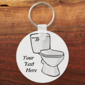 トイレキーチェーン キーホルダー (正面)