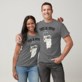 トイレクールの紙の転が冗談はこおもしろいの方法だ Tシャツ (ユニセックス)