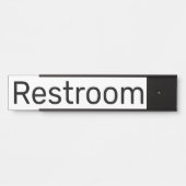 トイレサイン 吊り下げ式ドアサイン 名札 サインプレート (正面)