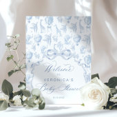 トイレサファリ動物アーチベイビーシャワーへようこそ ポスター