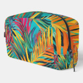 トイレタリーバッグトロピッ離れクカラフルパームズ ドップキット (右コーナー)