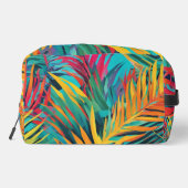 トイレタリーバッグトロピッ離れクカラフルパームズ ドップキット (裏面)