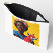 トイレタリーバッグ アクセサリーポーチ (見開き)