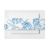 トイレチノイスリーフランスのブルーベリーバンド 招待状ベリーバンド (正面例)