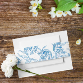 トイレチノイスリーフランスのブルーベリーバンド 招待状ベリーバンド