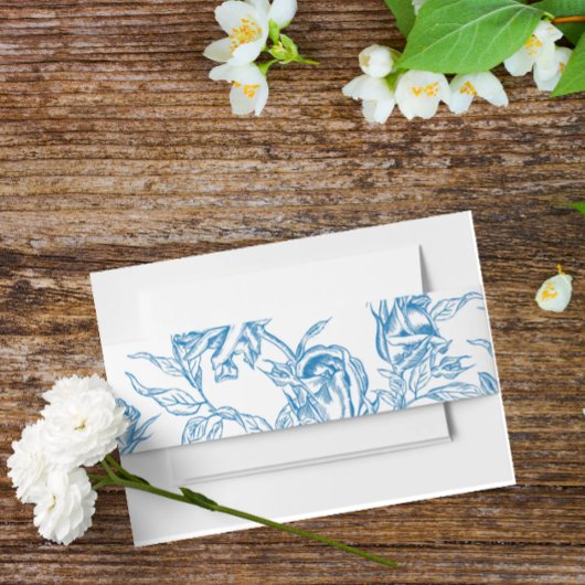 トイレチノイスリーフランスのブルーベリーバンド 招待状ベリーバンド