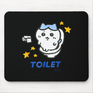トイレットタイムちかわミーム面白いTシャツ マウスパッド