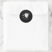 トイレットタイムちかわ面白Tシャツ ラウンドシール (バッグ)
