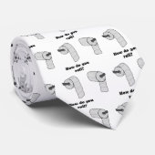 トイレットペーパーをいかに転がるか ネクタイ (ロール)