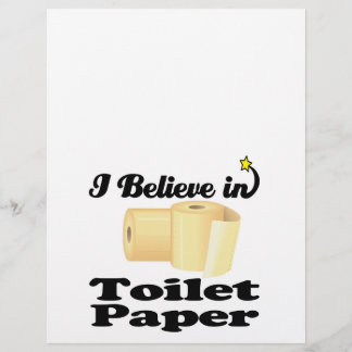 トイレットペーパーを信じる