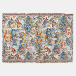 トイレデジュイの神秘的なキノコ スローブランケット