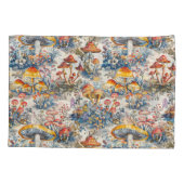 トイレデジュイの神秘的なキノコ 枕カバー (裏面-左)