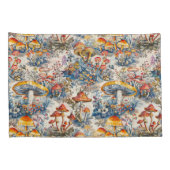 トイレデジュイの神秘的なキノコ 枕カバー (裏面-右)