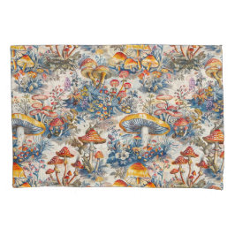 トイレデジュイの神秘的なキノコ 枕カバー