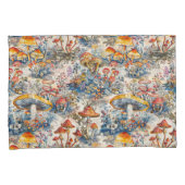 トイレデジュイの神秘的なキノコ 枕カバー (正面右)