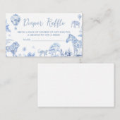 トイレデジュイサファリアニマルズオムツラッフル エンクロージャーカード (正面/裏面)