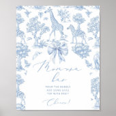 トイレデジュイサファリアニマルズモモモザバー ポスター (正面)