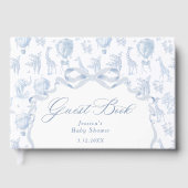 トイレデジュイサファリベイビーシャワー ゲストブック (正面)