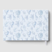 トイレデジュイサファリベイビーシャワー ゲストブック (裏面)