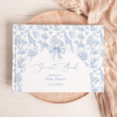 トイレデジュイサファリベイビーシャワー ゲストブック