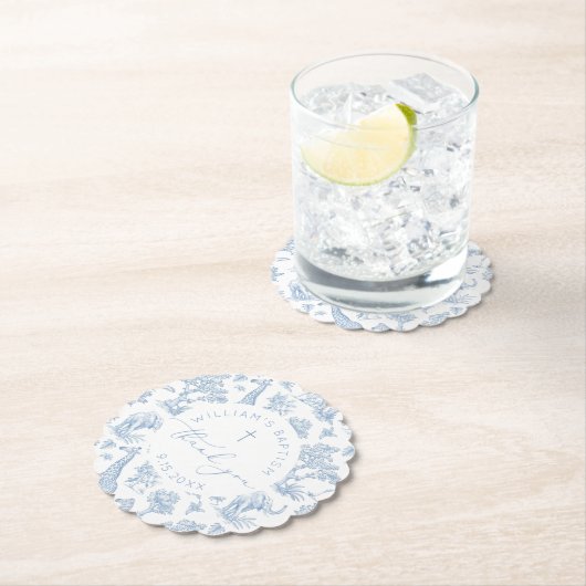 トイレデジュイサファリボーイバプテスマ ペーパーコースター (インサイチュ)