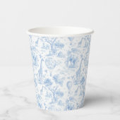 トイレデジュイサファリ動物ベビシャワー 紙コップ (裏面)