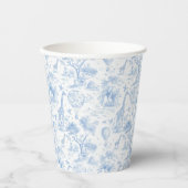 トイレデジュイサファリ動物ベビシャワー 紙コップ (正面)