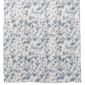 トイレデジュイパターン シャワーカーテン (正面)