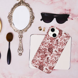 トイレデジュイフローラフェザントレッドヴィンテージ Case-Mate iPhone 14ケース