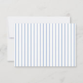 トイレデジュイブルーお洒落ベビーシャワー サンキューカード (裏面)