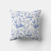 トイレデジュイブルーイースターバニー クッション (裏面)