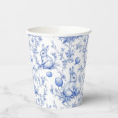 トイレデジュイブルーイースターバニー 紙コップ (左)