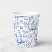 トイレデジュイブルーイースターバニー 紙コップ (右)