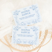 トイレデジュイブルーフローラボーイオムツラッフル エンクロージャーカード