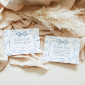 トイレデジュイブルーボウチノワジェリーオムツラッフル エンクロージャーカード