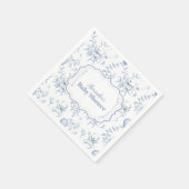 トイレデジュイベアーベビーブシャワー スタンダードカクテルナプキン (角)