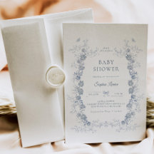 トイレデジュイベビーブシャワーブルーチノワセリーフローラ